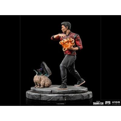 Shang-Chi y la leyenda de los Diez Anillos Estatua BDS Art Scale 1/10 Shang-Chi & Morris 19 cm