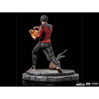 Shang-Chi y la leyenda de los Diez Anillos Estatua BDS Art Scale 1/10 Shang-Chi & Morris 19 cm