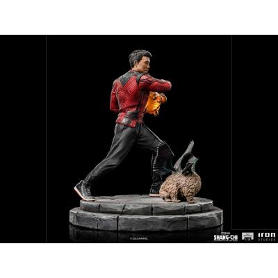 Shang-Chi y la leyenda de los Diez Anillos Estatua BDS Art Scale 1/10 Shang-Chi & Morris 19 cm