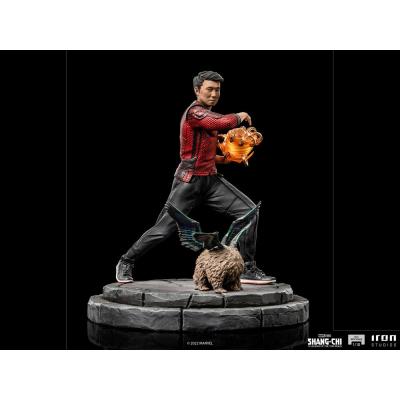 Shang-Chi y la leyenda de los Diez Anillos Estatua BDS Art Scale 1/10 Shang-Chi & Morris 19 cm