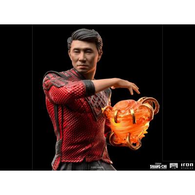 Shang-Chi y la leyenda de los Diez Anillos Estatua BDS Art Scale 1/10 Shang-Chi & Morris 19 cm