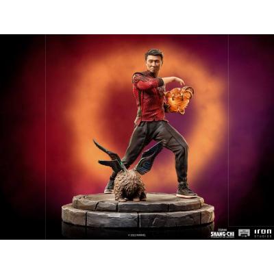 Shang-Chi y la leyenda de los Diez Anillos Estatua BDS Art Scale 1/10 Shang-Chi & Morris 19 cm