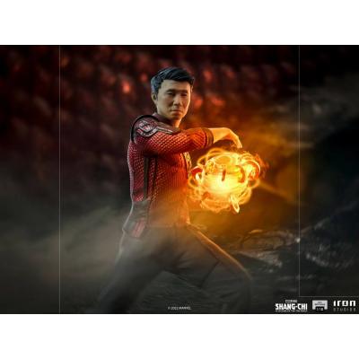 Shang-Chi y la leyenda de los Diez Anillos Estatua BDS Art Scale 1/10 Shang-Chi & Morris 19 cm