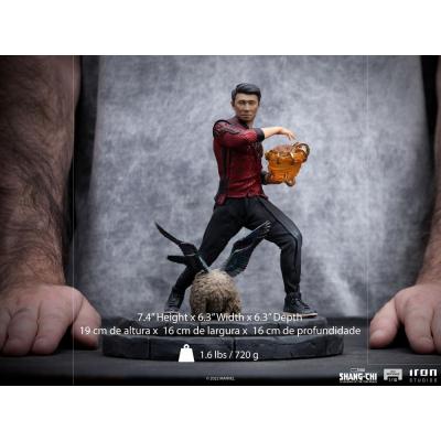 Shang-Chi y la leyenda de los Diez Anillos Estatua BDS Art Scale 1/10 Shang-Chi & Morris 19 cm