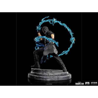 Shang-Chi y la leyenda de los Diez Anillos Estatua BDS Art Scale 1/10 Wenwu 21 cm