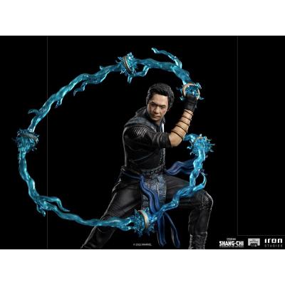 Shang-Chi y la leyenda de los Diez Anillos Estatua BDS Art Scale 1/10 Wenwu 21 cm
