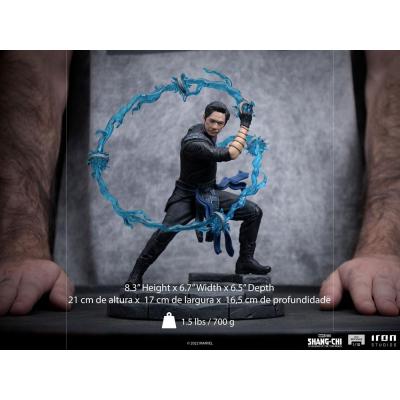 Shang-Chi y la leyenda de los Diez Anillos Estatua BDS Art Scale 1/10 Wenwu 21 cm