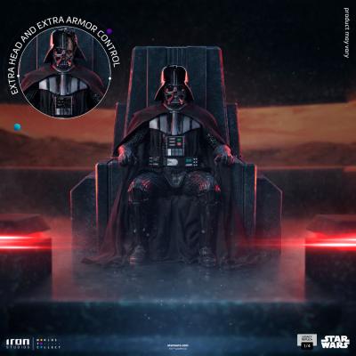Star Wars Estatua Legacy Replica 1/4 Darth Vader on Throne 48 cm