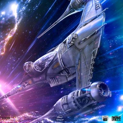 El libro de Boba Fett Estatua 1/20 Demi Art Scale Mando's N-1 Starfighter 60 cm