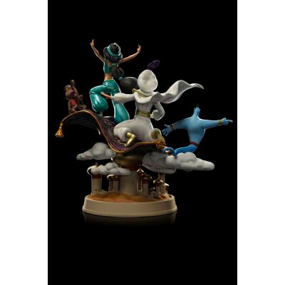 Disney Estatua 1/10 Deluxe Art Scale Aladdin and Yasmine 30 cm
