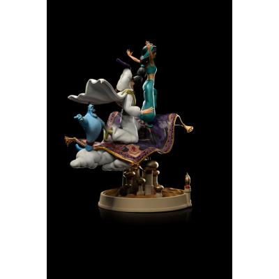 Disney Estatua 1/10 Deluxe Art Scale Aladdin and Yasmine 30 cm