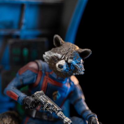 Marvel Estatua 1/10 Art Scale Guardians of the Galaxy Vol. 3 Rocket Racoon 20 cm