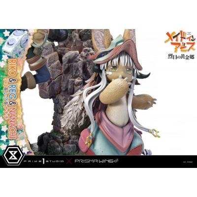 Made in Abyss Estatua Riko, Reg & Manachi 27 cm