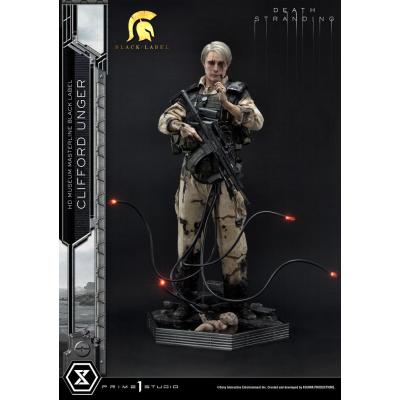Death Stranding Estatua 1/2 Clifford Unger Black Label 103 cm