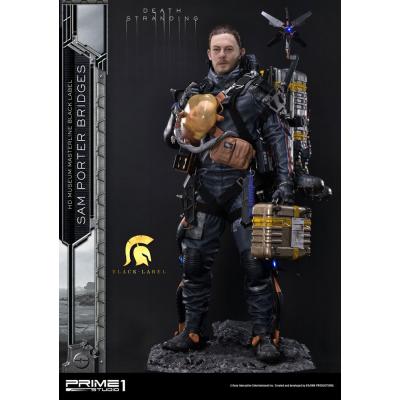 Death Stranding Estatua 1/2 Sam Porter Bridges Black Label 106 cm