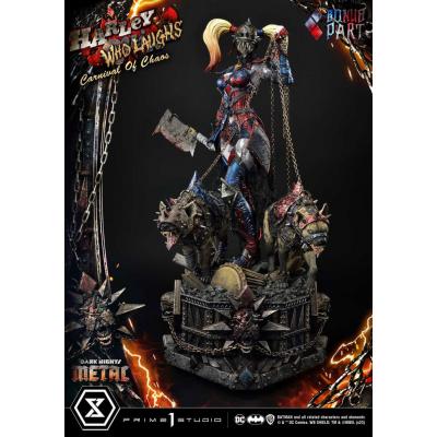 Dark Nights: Metal Estatua Museum Masterline Series 1/3 Harley Quinn Who Laughs Concept Design by Caelos D`anda Deluxe Bonus Ver