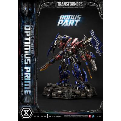Transformers Museum Masterline Estatua Powermaster Optimus Prime Concept by Josh Nizzi Ultimate Bonus Version 99 cm