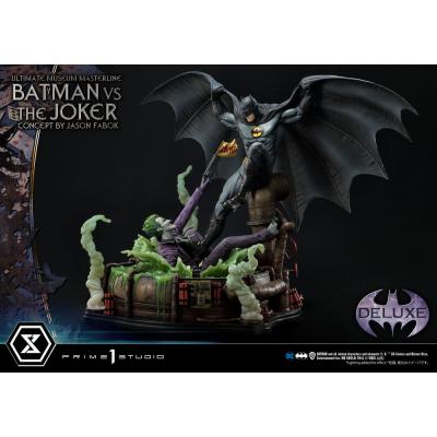 DC Comics Estatua 1/3 Batman vs. The Joker by Jason Fabok Deluxe Bonus Version 85 cm