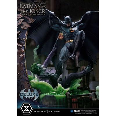 DC Comics Estatua 1/3 Batman vs. The Joker by Jason Fabok Deluxe Bonus Version 85 cm