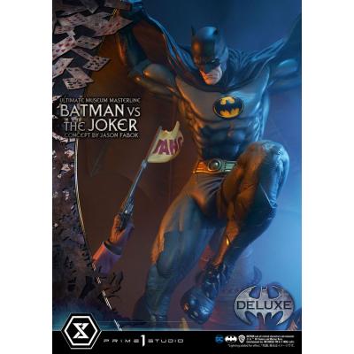 DC Comics Estatua 1/3 Batman vs. The Joker by Jason Fabok Deluxe Bonus Version 85 cm