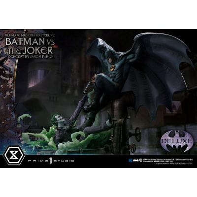 DC Comics Estatua 1/3 Batman vs. The Joker by Jason Fabok Deluxe Bonus Version 85 cm