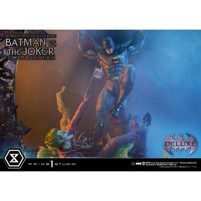DC Comics Estatua 1/3 Batman vs. The Joker by Jason Fabok Deluxe Bonus Version 85 cm
