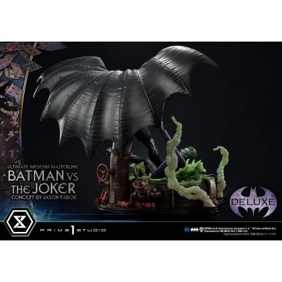 DC Comics Estatua 1/3 Batman vs. The Joker by Jason Fabok Deluxe Bonus Version 85 cm