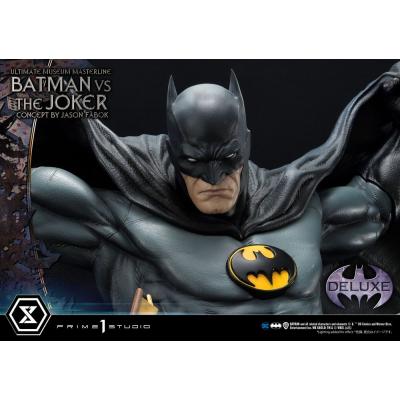 DC Comics Estatua 1/3 Batman vs. The Joker by Jason Fabok Deluxe Bonus Version 85 cm