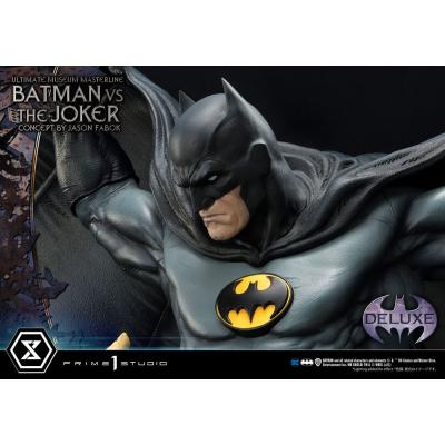DC Comics Estatua 1/3 Batman vs. The Joker by Jason Fabok Deluxe Bonus Version 85 cm