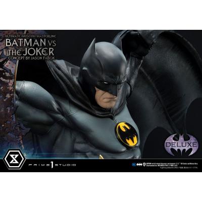 DC Comics Estatua 1/3 Batman vs. The Joker by Jason Fabok Deluxe Bonus Version 85 cm