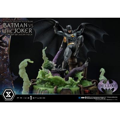 DC Comics Estatua 1/3 Batman vs. The Joker by Jason Fabok Deluxe Bonus Version 85 cm