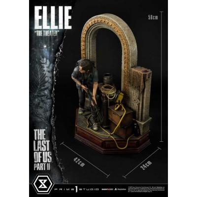The Last of Us Part II Estatua 1/4 Ultimate Premium Masterline Series Ellie "The Theater" Bonus Version 58 cm