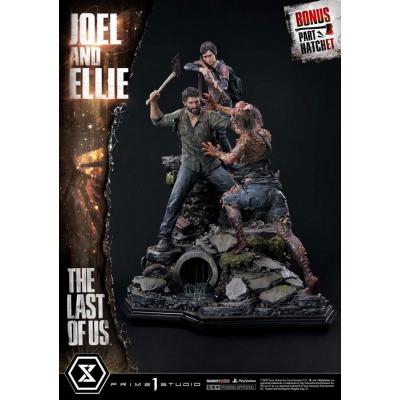 The Last of Us Part I Estatua Ultimate Premium Masterline Series Joel & Ellie Deluxe Bonus Version (The Last of Us Part I) 73 cm