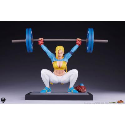 Street Fighter Estatua Premier Series 1/4 Cammy: Powerlifting Alpha 41 cm