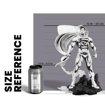 Batman PX Estatua PVC 1/8 SDCC 2024 Superman Black & White Version 30 cm
