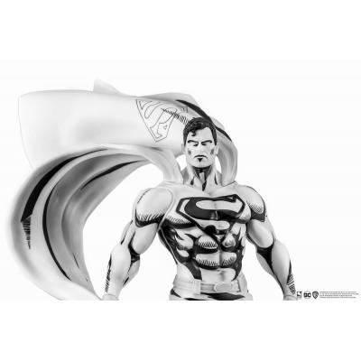 Batman PX Estatua PVC 1/8 SDCC 2024 Superman Black & White Version 30 cm