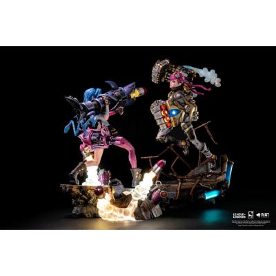 League of Legends Pack de 2 Estatuas 1/6 Vi & Jinx