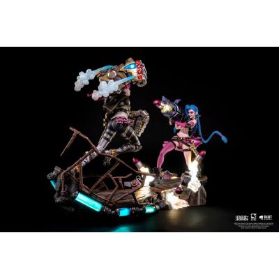League of Legends Pack de 2 Estatuas 1/6 Vi & Jinx