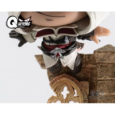 Assassin´s Creed Estatua PVC Qlectors Ezio Leap of Faith 15 cm