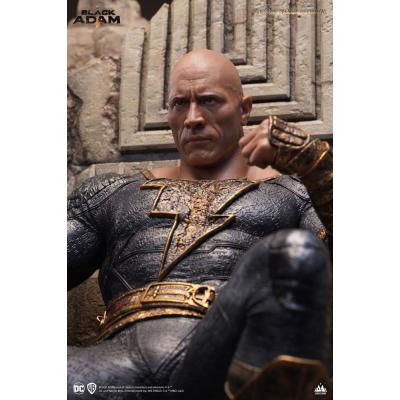 Black Adam Estatua 1/4 Black Adam On Throne 53 cm