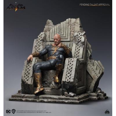 Black Adam Estatua 1/4 Black Adam On Throne 53 cm