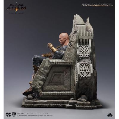Black Adam Estatua 1/4 Black Adam On Throne 53 cm