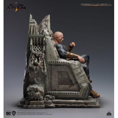 Black Adam Estatua 1/4 Black Adam On Throne 53 cm