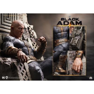Black Adam Estatua 1/4 Black Adam On Throne 53 cm