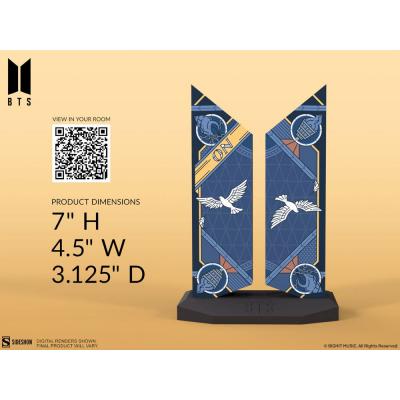 BTS Estatua Premium BTS Logo: On Edition 18 cm