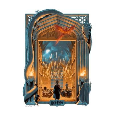Harry Potter Litografia Harry Potter y la cámara secreta 46 x 61 cm - sin marco