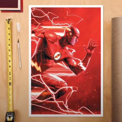 DC Comics Litografia The Flash #758 41 x 61 cm - sin marco