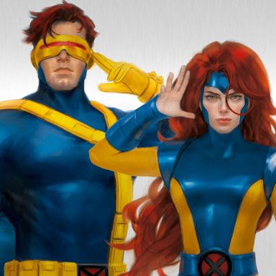 Marvel Litografia Fall of the House of X 41 x 61 cm - sin marco