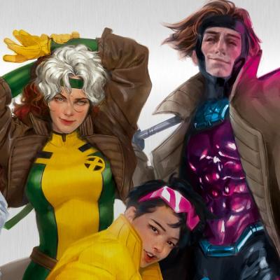 Marvel Litografia Fall of the House of X 41 x 61 cm - sin marco