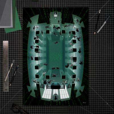 The Matrix Litografia I Believe I Can Bring Him Back 41 x 61 cm - sin marco